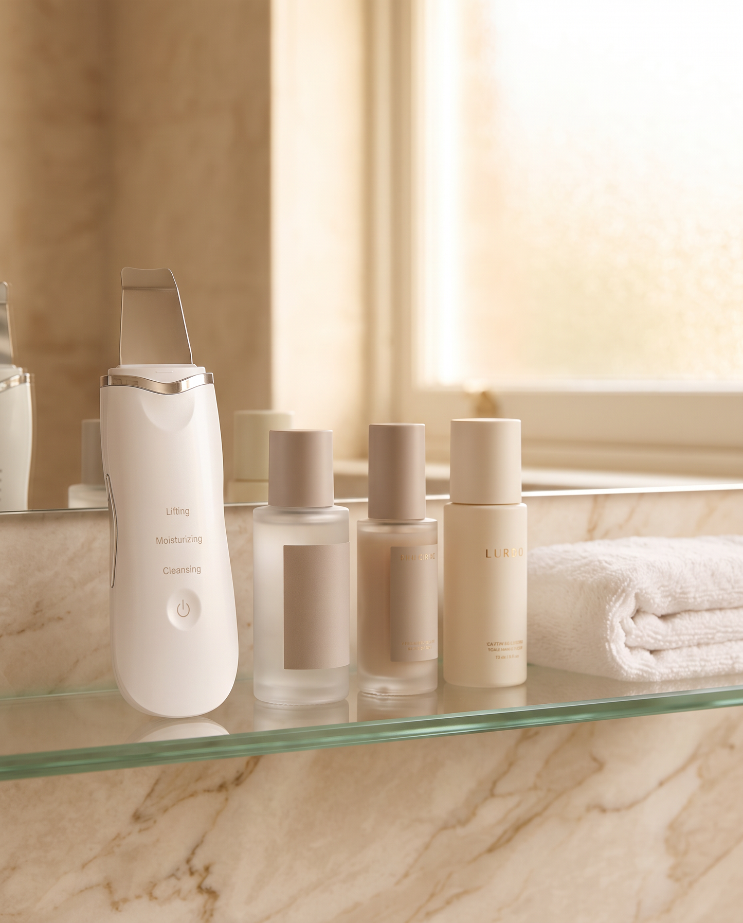 SOVÉRA Ultrasonic Skin Scrubber